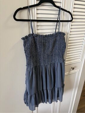 ardene denim dress Flare Denim Mini Dress Ardene